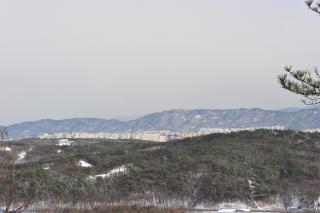 불곡산 설경 사진