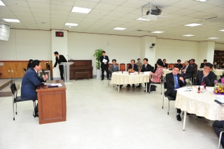 학교장 간담회 의 사진