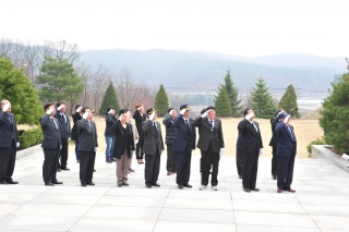 재향군인회 천안함4주기 추모 의 사진