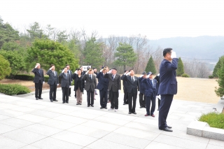 재향군인회 천안함4주기 추모 의 사진