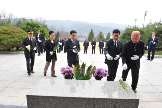 재향군인회 천안함4주기 추모 의 사진