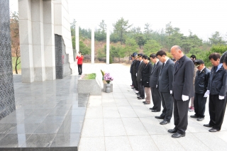 재향군인회 천안함4주기 추모 의 사진